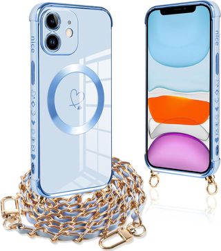 Pnakqil Funda para iPhone 13 Pro con Cuerda, Compa