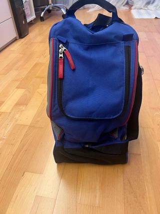 Borsa per scarponi da sci blu e nero