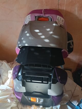 Silla coche bebé con arnés 5 puntos