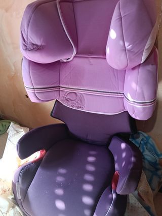 Silla coche bebé con arnés 5 puntos