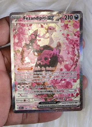Carta Pokémon Fezandipiti EX 210 PS