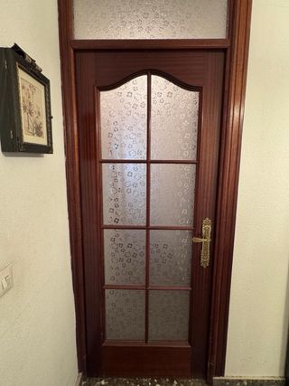 Puertas de madera maciza interior