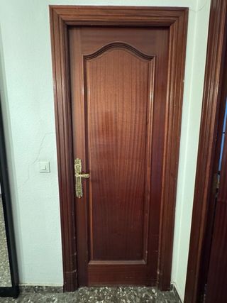 Puertas de madera maciza interior