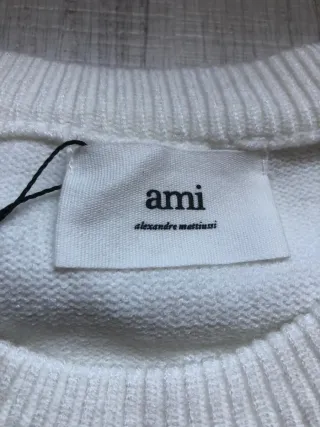 Jersey Ami Paris Corazón Rojo Talla M