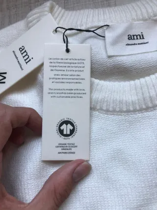 Jersey Ami Paris Corazón Rojo Talla M