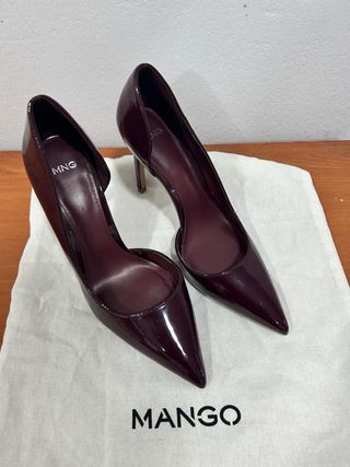 Zapatos de tacón Mango morados