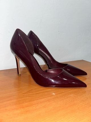 Zapatos de tacón Mango morados