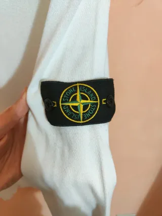 Maglioncino Stone Island Bianco Tg XL