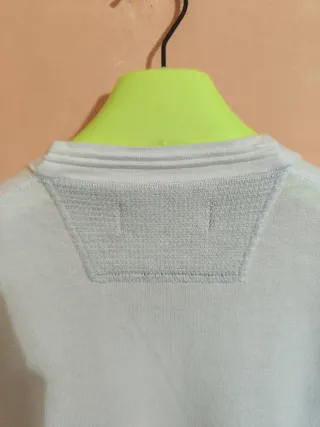 Maglioncino Stone Island Bianco Tg XL