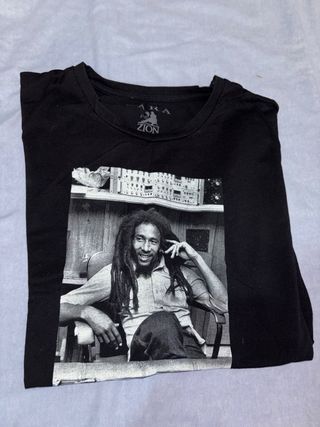 Camiseta Bob Marley Talla XL Zara