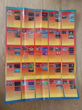 POSTER TOP 10 JUEGOS SUPER NINTENDO ESPAÑOL