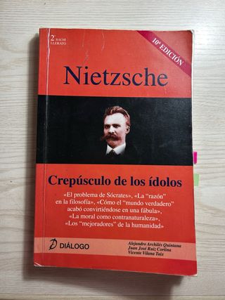 Crépusculo de los ídolos LIBRO EVAU