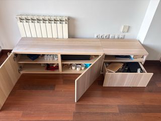 Mueble de salón de madera