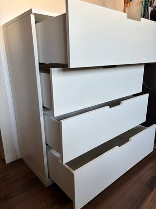 Cómoda Cajonera Blanca
