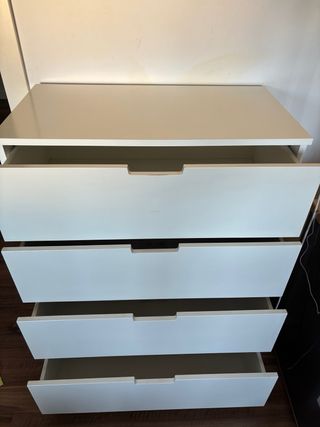 Cómoda Cajonera Blanca