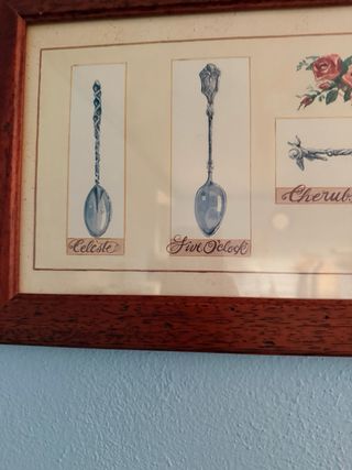 Set di 2 quadri decorativi Vintage