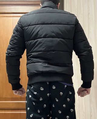 Piumino Giacca Uomo Nera
