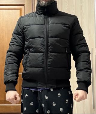 Piumino Giacca Uomo Nera