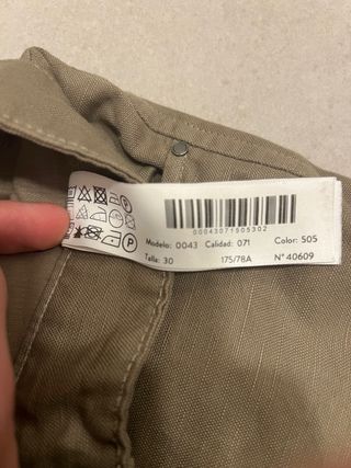 Pantalón Massimo Dutti Beige