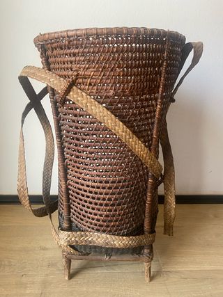 Cesta Mochila Vietnamita Artesanal