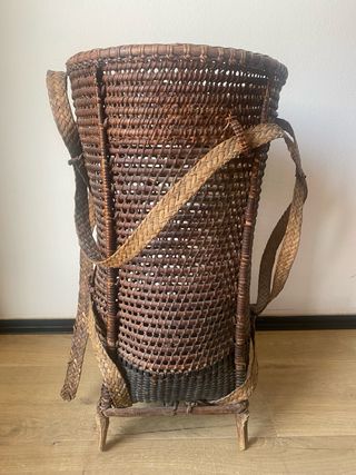 Cesta Mochila Vietnamita Artesanal