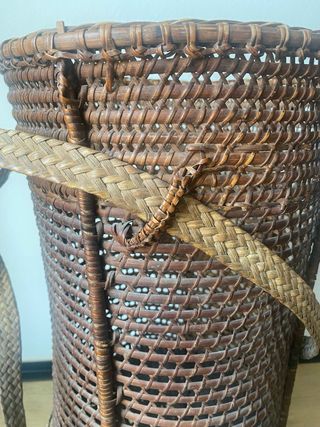 Cesta Mochila Vietnamita Artesanal