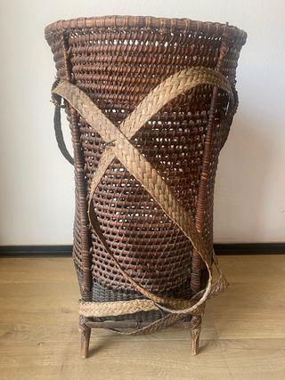 Cesta Mochila Vietnamita Artesanal