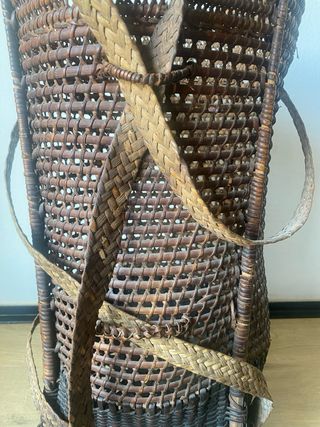 Cesta Mochila Vietnamita Artesanal