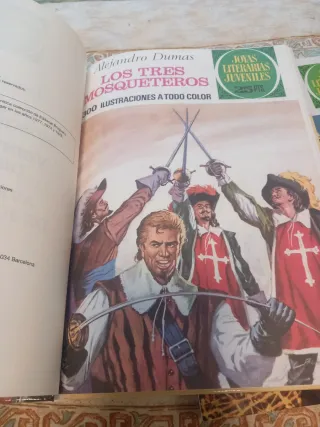 2 tomos de Joyas literarias juveniles en tapa dura