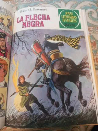 2 tomos de Joyas literarias juveniles en tapa dura