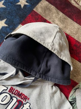 Felpa Blomor Vintage Cotone Pesante double hood