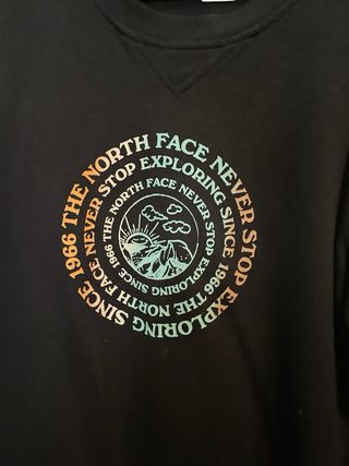 Sudadera The North Face Negra Talla M