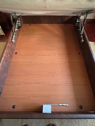 Canapé abatible polipiel 1,35m