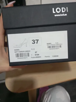 Zapatos de salón LODI blancos y marrones