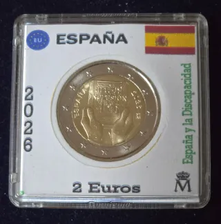 2€ España 2026 España y la Discapacidad SC