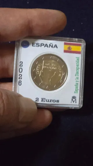 2€ España 2026 España y la Discapacidad SC