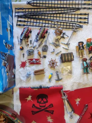 Barco Pirata Playmobil 3174 con figuras