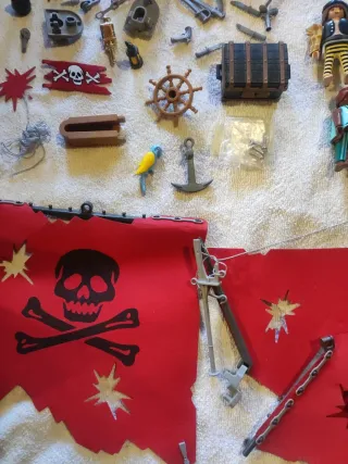 Barco Pirata Playmobil 3174 con figuras