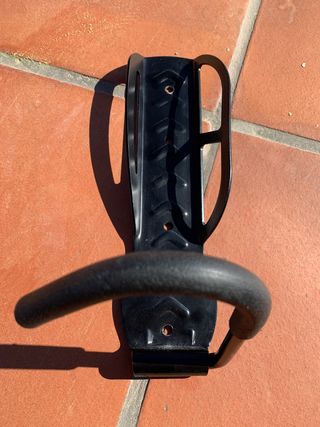 Soporte Pared Bicicleta Negro