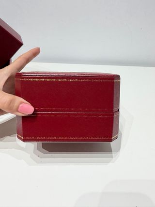 Scatola Cartier Rossa con Certificato