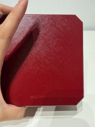 Scatola Cartier Rossa con Certificato