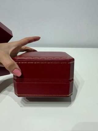 Scatola Cartier Rossa con Certificato