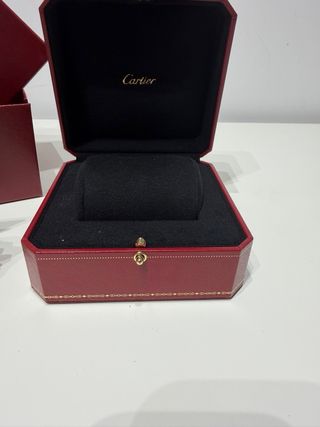 Scatola Cartier Rossa con Certificato