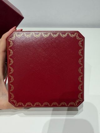 Scatola Cartier Rossa con Certificato