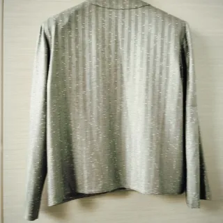 Tailleur gonna grigio tortora