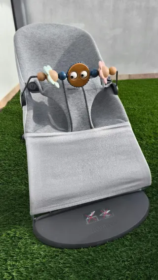 Hamaca BabyBjörn gris