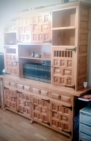 Alacena Mueble Madera y Metal