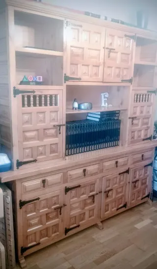 Alacena Mueble Madera y Metal