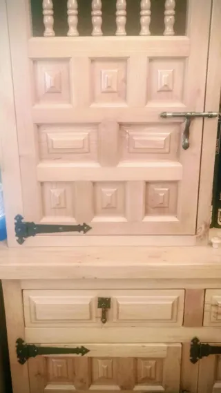 Alacena Mueble Madera y Metal