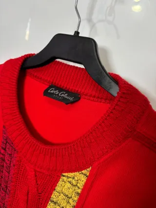 Jersey Carlo Colucci Vintage Rojo